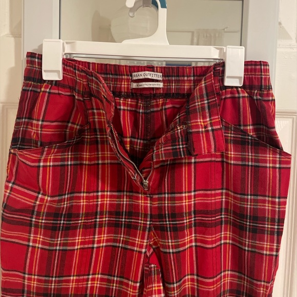 Urban outfitters red plaid pants! - Picture 3 of 6